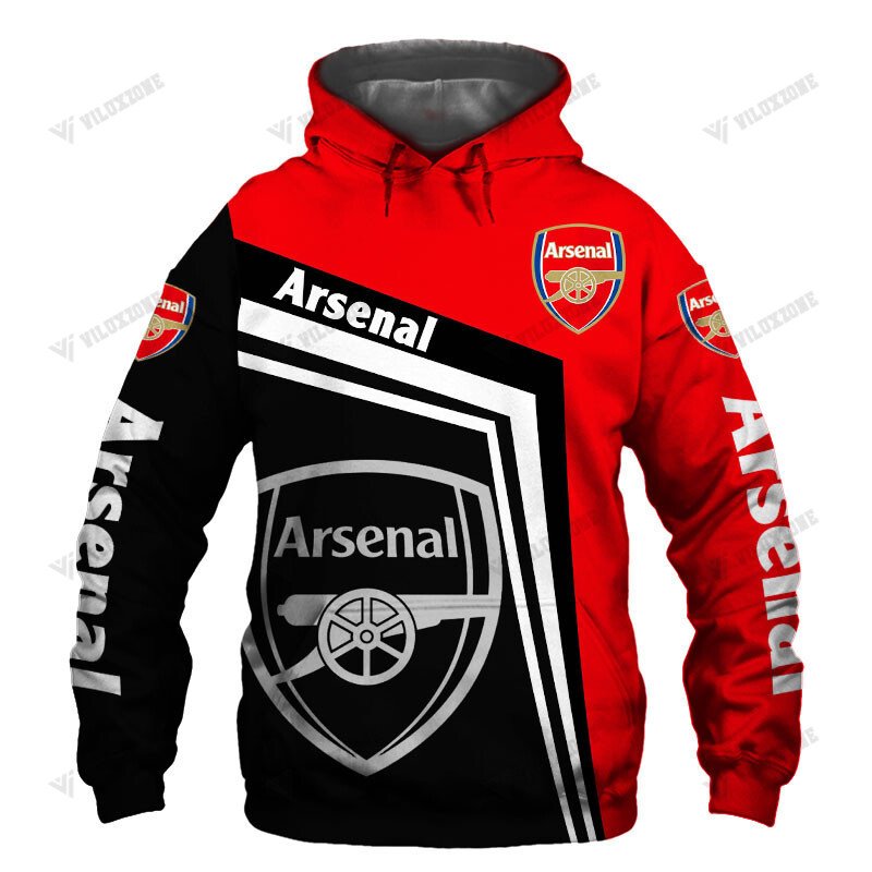 Arsenal D7 3D Full Printing (Tshirt, Hoodie, Pant, Long Sleeve,Polo, Tank Top...)