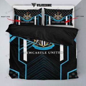 Personalized Name Newcastle United Bedding Set AOP 2023 (Can Custom Each Side)