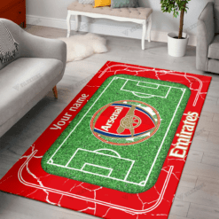 Arsenal FC Football Team Carpet Rug Can Personalized Name 2023
