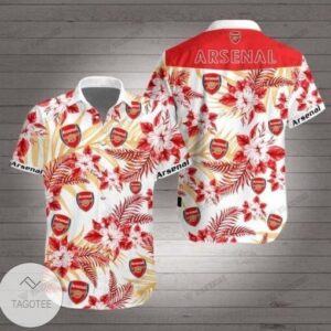 ARSENAL F.C HAWAII COCONUT TREE ISLAND SET TL02 (TSHIRT,POLO,HOODIE,PANT,...)