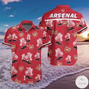 ARSENAL F.C HAWAII COCONUT TREE ISLAND SET TL07 (TSHIRT,POLO,HOODIE,PANT,...)