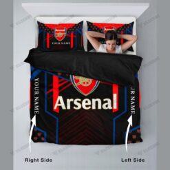 Arsenal Bedding Set Personalization Name AOP 2023 L01