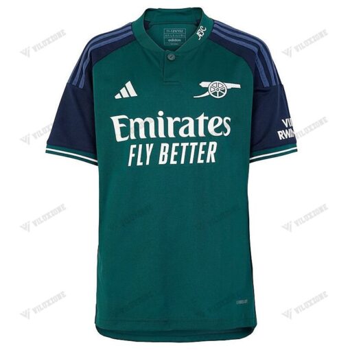 (SHIRT + PANT) (FREE CUSTOM) FOR JUNIOR ARSENAL FC 23/24 THIRD REPLICA