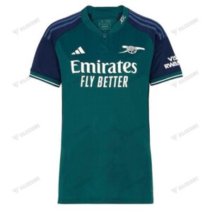 (SHIRT + PANT) (FREE CUSTOM) FOR WOMEN ARSENAL FC 23/24 THIRD