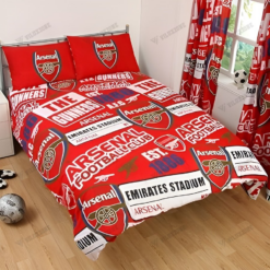 Arsenal FC Bedding Set AOP 2023 VLX 04