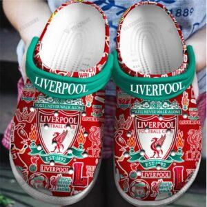 Red CROCS LIVERPOOL FC 3D 2023 VLX