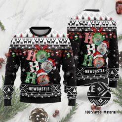 Newcastle United FC Christmas 3D Ugly Sweater Xmas 05