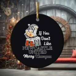 Newcastle United Ceramic Ornament Circle Xmas Christmas 02