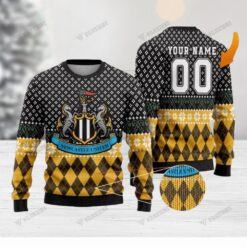 (Custom) Newcastle United FC Christmas 3D Ugly Sweater Xmas 08