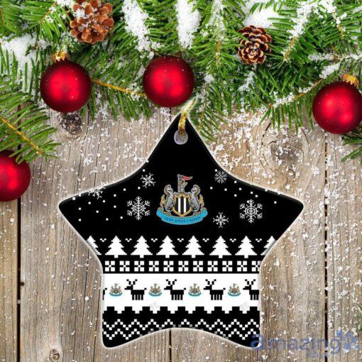 Newcastle United Ceramic Ornament Star Xmas Christmas 01