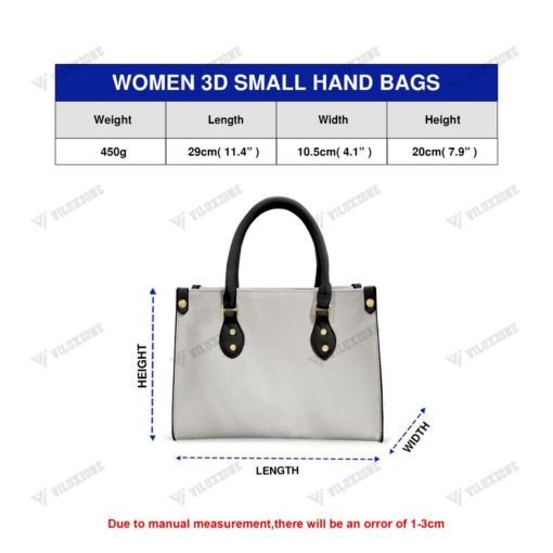 [Personalized] Newcastle United Flower Handbag Women - Image 2