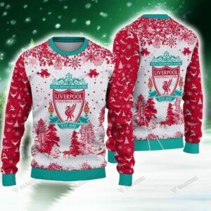 Liverpool FC Christmas 3D Ugly Sweater Xmas VLZ 03