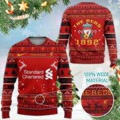 Liverpool FC Christmas 3D Ugly Sweater Xmas VLZ 05