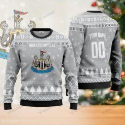 (Custom) For Kids - Newcastle United FC Christmas 3D Ugly Sweater Xmas 04