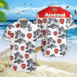 ARSENAL F.C HAWAII COCONUT TREE ISLAND SET 0309 (TSHIRT,POLO,HOODIE,PANT,...) - LH