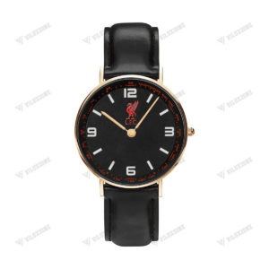 Liverpool F.C Black Stitched Leather Watch PM02656 - LH