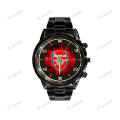 Arsenal FC Black Stainless Steel Watch PM8934 - LH