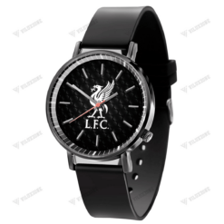 Liverpool F.C Black Leather Watch PM0456 - LH