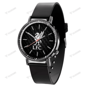 Liverpool F.C Black Leather Watch PM0456 - LH