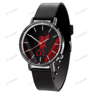 Liverpool F.C Black Leather Watch PM07856 - LH