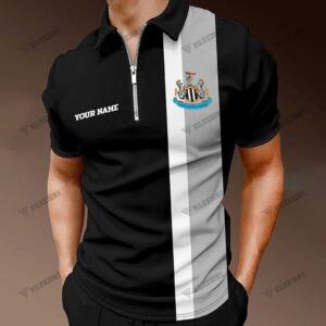Newcastle United FC 3D Full Printing Zipper Polo PM21 - LH