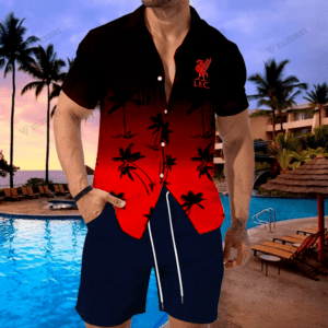 Liverpool F.C Hawaii Coconut Tree Island Set PM2354 (TSHIRT,POLO,HOODIE,PANT,...) - LH