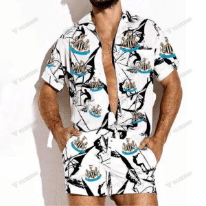 Newcastle United FC Beach Hawaiian Holiday PM1753 - LH