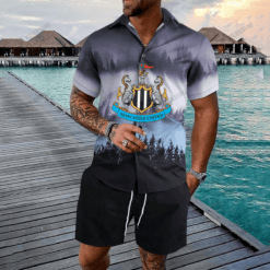 Newcastle United FC Beach Hawaiian Holiday PM76745 - LH