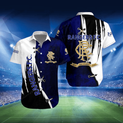 RANGERS F.C 3D Full Printing Shirt Set PM2262 - LH - Image 2