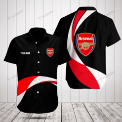 Arsenal F.C 3D Full Printing Hawaii Shirt Set PL2161 - LH