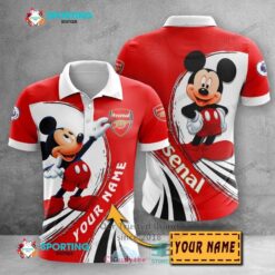 Arsenal FC Custom Name MK Baseball Jersey PL589 - LH