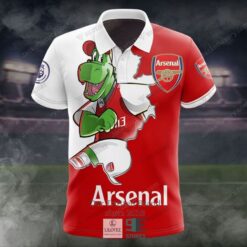 Arsenal FC Red White Scratch Mascot PL683 - LH