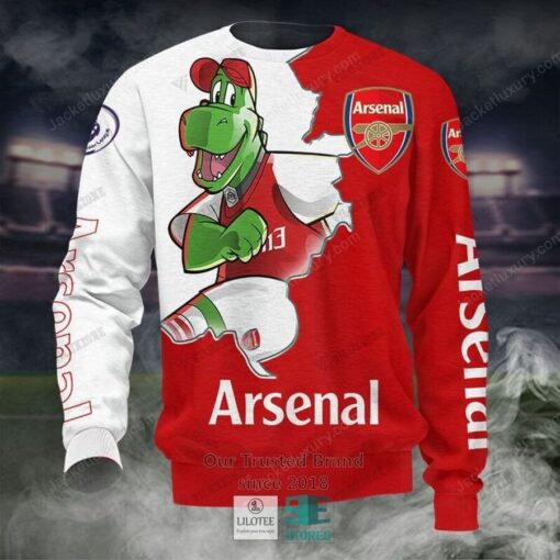 Arsenal FC Red White Scratch Mascot PL683 - LH - Image 3