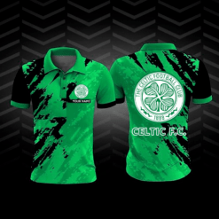 Celtic F.C. Custom Name Special Edition Polo Shirt PL1581 - LH