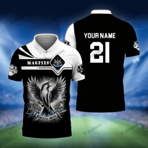 Newcastle United 3D Full Printing Shirt & Custom Name Set PL479 - LH