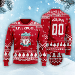 Liverpool FC Christmas 3D Ugly Sweater Xmas VLZ 09