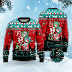 Liverpool FC Christmas 3D Ugly Sweater Xmas VLZ 12
