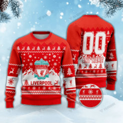 For Kids - Liverpool FC Christmas 3D Ugly Sweater Xmas VLZ 15
