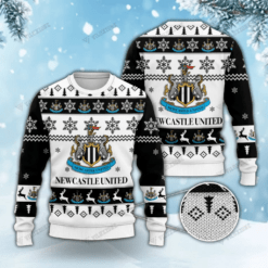 Newcastle United Christmas 3D Ugly Sweater Xmas VLZ 01