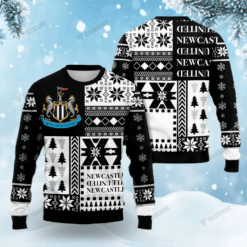 Newcastle United Christmas 3D Ugly Sweater Xmas VLZ 02