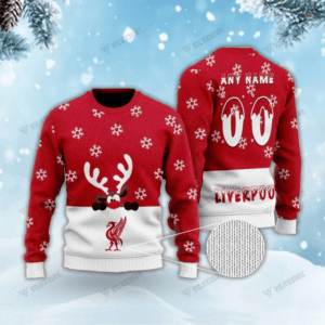 Liverpool Christmas 3D Ugly Sweaters Xmas VLZ 17