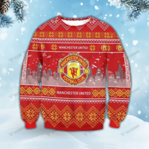 Manchester United Christmas 3D Ugly Sweaters Xmas VLZ 01