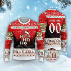 Arsenal FC Christmas 3D Ugly Sweaters Xmas VLZ 08