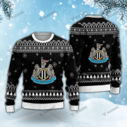 Newcastle United Christmas 3D Ugly Sweater Xmas VLZ 03