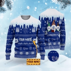 Rangers FC Christmas 3D Ugly Sweaters Xmas VLZ 01