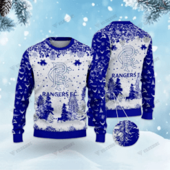 Rangers FC Christmas 3D Ugly Sweaters Xmas VLZ 03