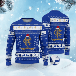Rangers FC Christmas 3D Ugly Sweaters Xmas VLZ 05