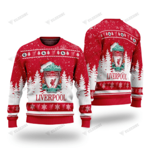 Liverpool FC Christmas 3D Ugly Sweater Xmas VLZ 08