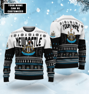 Newcastle United FC Christmas 3D Ugly Sweater Xmas PM234 - LH