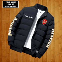 Arsenal F.C. Personalized Puffer Jacket PM574 - LH